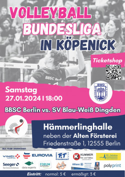 2. Bundesliga: BBSC am Samstag gegen Dingden